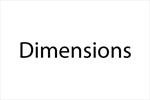 Thorington - Leaflet Holder - Dimensions