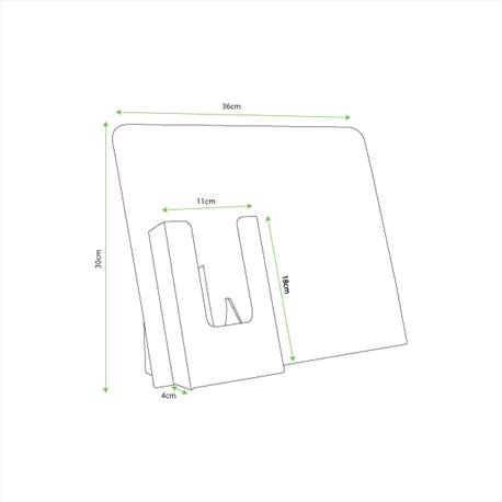 Thorington - Leaflet Holder - Dimensions
